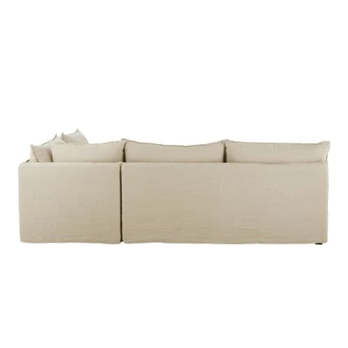 Pouf pour canapé modulable en lin Maisons Du Monde Assises Pouf Pour Canapé Modulable En Lin -Fauteuils Shop pouf pour canape modulable en lin 1000 6 1 187822 6
