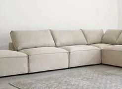 Maisons Du Monde Canapés Modulables Pouf Pour Canapé Modulable En Tissu Beige -Fauteuils Shop pouf pour canape modulable en tissu beige 1000 2 37 147596 7