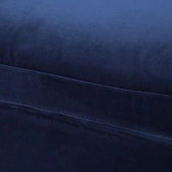 Maisons Du Monde Assises Pouf Pour Canapé Modulable En Velours Bleu Nuit -Fauteuils Shop pouf pour canape modulable en velours bleu nuit 1000 9 30 175551 4