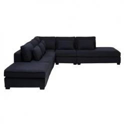 Maisons Du Monde Assises Pouf Pour Canapé Modulable Gris Anthracite -Fauteuils Shop pouf pour canape modulable gris anthracite 1000 15 2 180402 3