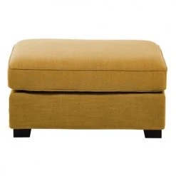 Maisons Du Monde Poufs Pouf Pour Canapé Modulable Jaune Moutarde