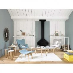 Maisons Du Monde Assises Pouf Repose-pieds Style Scandinave Gris -Fauteuils Shop pouf repose pieds style scandinave gris 1000 1 38 138823 3