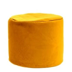 Jumbo Bag Poufs Pouf Rond D'intérieur En Velours Sauge 3 Jumbo Bag Poufs Pouf Rond D'intérieur En Velours Sauge -Fauteuils Shop pouf rond d interieur en velours curry