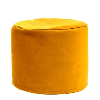 Pouf rond d'intérieur en velours sauge Jumbo Bag Poufs Pouf Rond D'intérieur En Velours Sauge -Fauteuils Shop pouf rond d interieur en velours curry