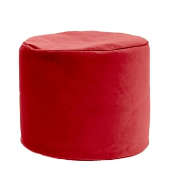 Pouf rond d'intérieur en velours sauge Jumbo Bag Poufs Pouf Rond D'intérieur En Velours Sauge -Fauteuils Shop pouf rond d interieur en velours rouge scarlet