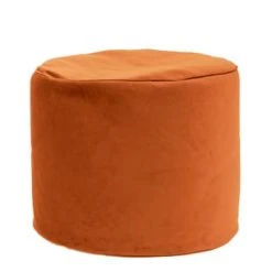 Jumbo Bag Poufs Pouf Rond D'intérieur En Velours Sauge 2 Jumbo Bag Poufs Pouf Rond D'intérieur En Velours Sauge -Fauteuils Shop pouf rond d interieur en velours terracotta
