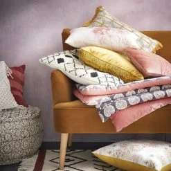 Maisons Du Monde Poufs Pouf Rond En Coton Imprimé 3 Maisons Du Monde Poufs Pouf Rond En Coton Imprimé -Fauteuils Shop pouf rond en coton imprime 1000 3 32 165549 7