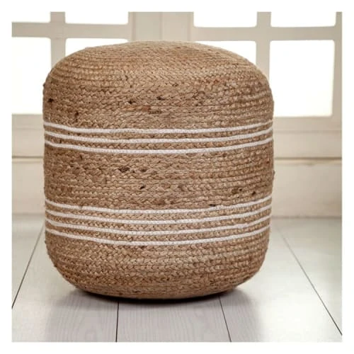 Pouf rond en jute Rendez Vous Déco Poufs Pouf Rond En Jute -Fauteuils Shop pouf rond en jute 1