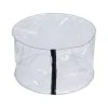 Reversible Poufs Pouf Rond Transparent à Remplir