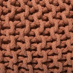 Beliani Poufs Pouf Rouille 50 X 35 Cm 4 Beliani Poufs Pouf Rouille 50 X 35 Cm -Fauteuils Shop pouf rouille 50 x 35 cm 4