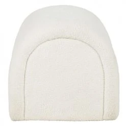 Maisons Du Monde Poufs Pouf Surpiqué Blanc