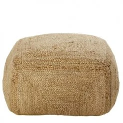 Maisons Du Monde Poufs Pouf Tressé En Chanvre