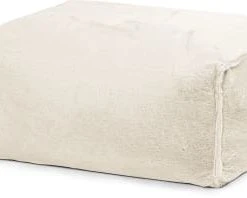 Sitting Point Poufs Repose-pied D'intérieur Aspect Fourrure Gris Clair 55x65x35cm -Fauteuils Shop repose pied d interieur aspect fourrure beige 55x65x35cm