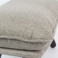 Zuiver Repose-pieds Repose Pied En Tissu Gris Clair -Fauteuils Shop repose pied en tissu gris clair 5