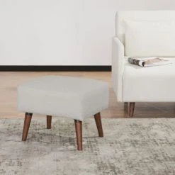 Drawer Repose-pieds En Tissu Bouclette Pieds Bois Foncé Gris Clair 5 Drawer Repose-pieds En Tissu Bouclette Pieds Bois Foncé Gris Clair -Fauteuils Shop repose pieds en tissu bouclette pieds bois fonce gris clair 5