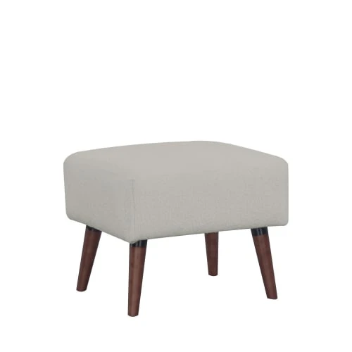 Repose-pieds en tissu bouclette pieds bois foncé gris clair Drawer Repose-pieds En Tissu Bouclette Pieds Bois Foncé Gris Clair -Fauteuils Shop repose pieds en tissu bouclette pieds bois fonce gris clair