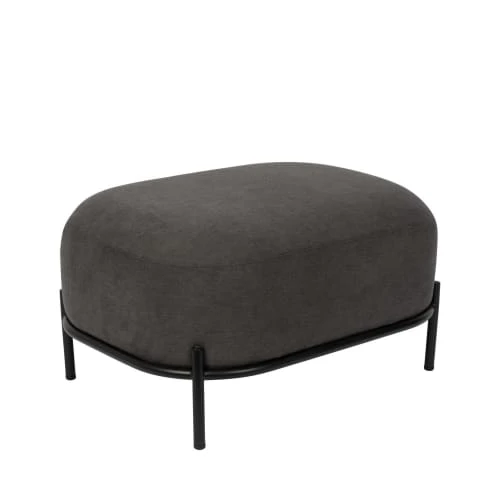 Repose-pieds en tissu gris Drawer Repose-pieds En Tissu Gris -Fauteuils Shop repose pieds en tissu gris 2