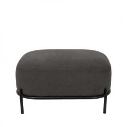 Drawer Repose-pieds En Tissu Gris