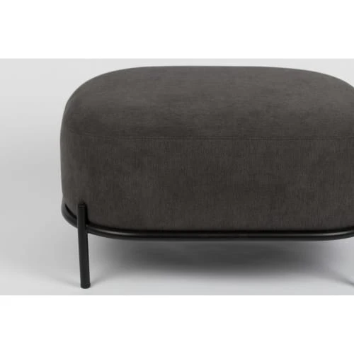 Repose-pieds en tissu gris Drawer Repose-pieds En Tissu Gris -Fauteuils Shop repose pieds en tissu gris 4