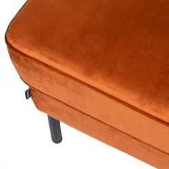 Drawer Repose-pieds En Velours Rouille -Fauteuils Shop repose pieds en velours rouille 5