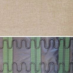 Alice's Garden Fauteuils Rocking Chair Design Tissu Beige Et Bois - Lorens Rocking -Fauteuils Shop rocking chair design tissu beige et bois lorens rocking 5