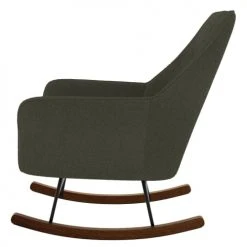 Rendez Vous Déco Fauteuils Rocking-chair Kaki Effet Laine Bouclette En Tissu 5 Rendez Vous Déco Fauteuils Rocking-chair Kaki Effet Laine Bouclette En Tissu -Fauteuils Shop rocking chair kaki effet laine bouclette en tissu 5