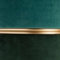 Mathi Design Poufs Tabouret Pouf Velours Vert -Fauteuils Shop tabouret pouf velours vert 3